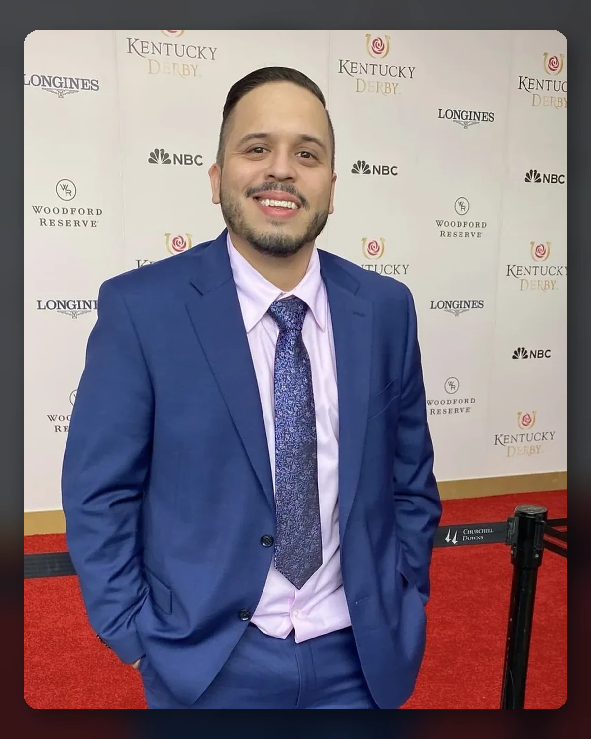 Rob Lopez at the Kentucky Derby